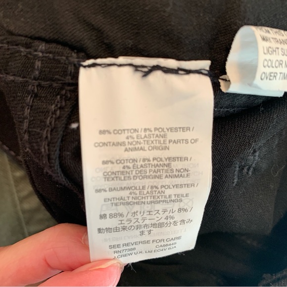 Madewell Black 10” High Rise Skinny Jeans Size 28 - Picture 5 of 7